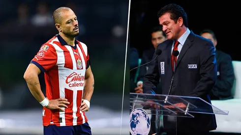 Chicharito apenas pudo marcar un gol desde que volvió a los rojiblancos.