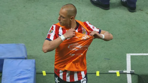 El atacante se fue antes a los vestidores por sus reclamos.