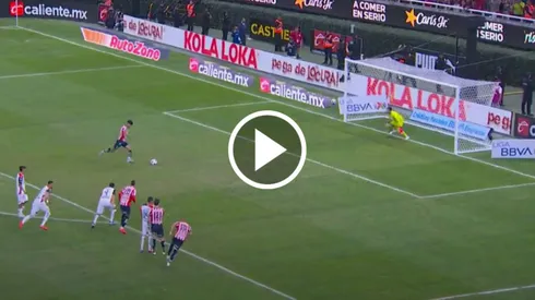 Pocho Guzmán abrió el marcador entre a Chivas t Atlas