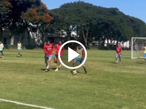 El futbolista que se lució en la práctica de Chivas