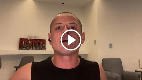 Javier Hernández sorprendió a todos con lo que hizo mientras América triunfaba.