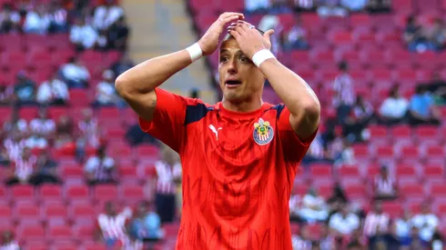 Chicharito apenas suma un gol con los rojiblancos.