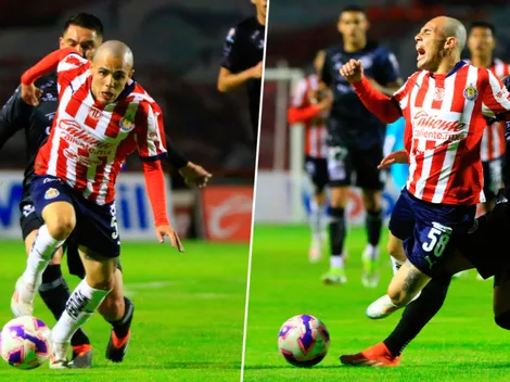 Los primeros minutos de Hugo Camberos en Chivas