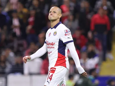 Chicharito deja una extraña imagen en la afición de Chivas