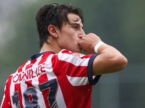 Juan Pablo Uribe, otro atacante que brilla en la cantera de Chivas