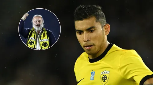 Dueño del AEK duda en vender a Orbelín Pineda.