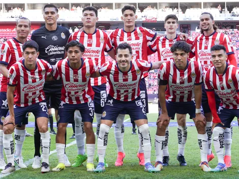 La alineación de Chivas vs. Santos Laguna