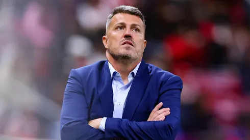Óscar García quedó conforme con la victoria de Chivas.