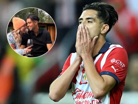 La pareja de Ricardo Marín cruzó a la afición de Chivas