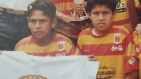 Luis Romo y Érick Gutiérrez compañeros desde niños.