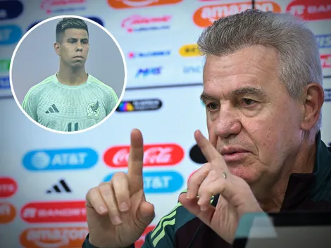 Javier Aguirre y su efusiva opinión sobre Efraín Álvarez