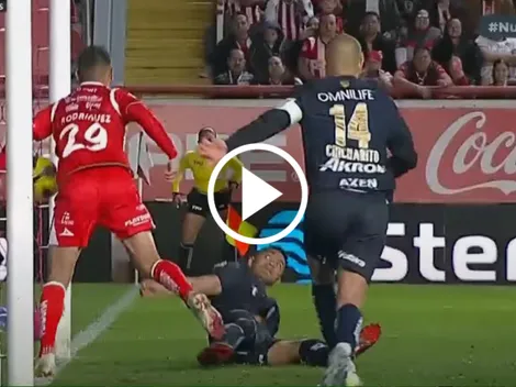 Gilberto Sepúlveda abrió el marcador en favor de Chivas vs. Necaxa