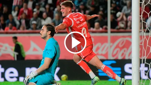 El guardameta hizo su primera aparición con los rojiblancos.