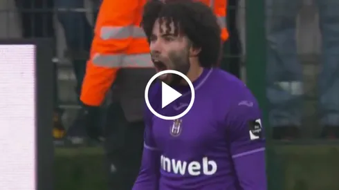 César Huerta debutó con gol en Europa.