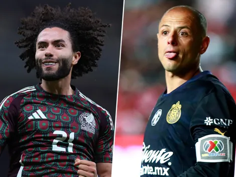 César Huerta y Javier Hernández ostentan el mismo hito en Europa