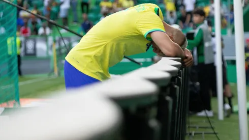 Sport Bilder des Tages June 20, 2023, Caracas, Lisbon,Portugal, Portugal: LISBON,PORTUGAL – JUNE 20: Richarlison of Brazil reacts during a match between Brazil and Senegal as part of Internacional Friendly at Joso Alvalade Stadium on June 20, 2023 in Caracas, Portugal. Caracas Portugal – ZUMAp175 20230620_zsa_p175_023 Copyright: xSergioxMendesx
