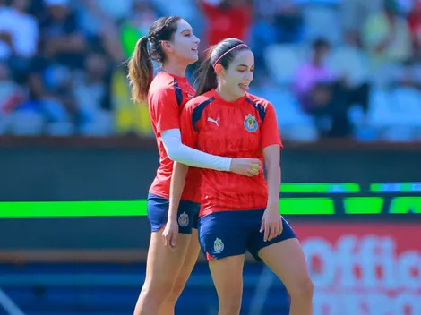 Caro Jaramillo no se separa de Karla Martínez en Chivas Femenil