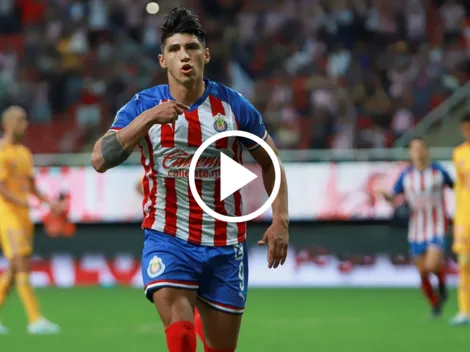 Los tres goles de Alan Pulido a Tigres UANL