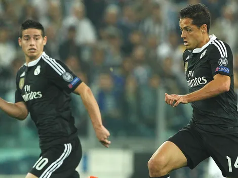Chicharito y James, de compañeros a rivales