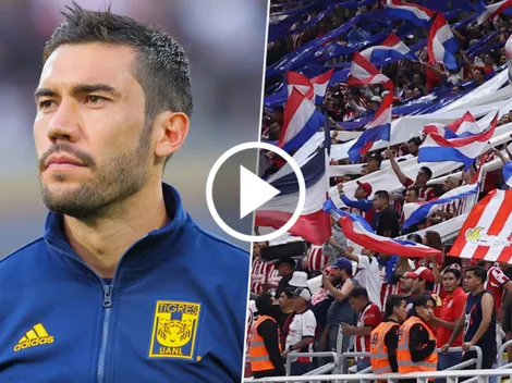 Se viraliza el video de Juan Pablo Vigón y su cruce con los fans de Chivas