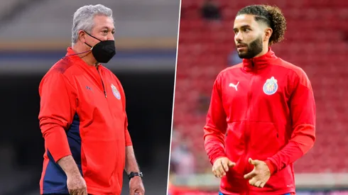 Chino Huerta jugó como lateral en Chivas.