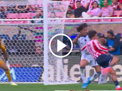 Yael Padilla se lució con golazo espectacular contra Querétaro