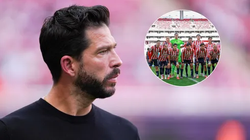 Benjamín Mora vio frustrados a los jugadores de Chivas.