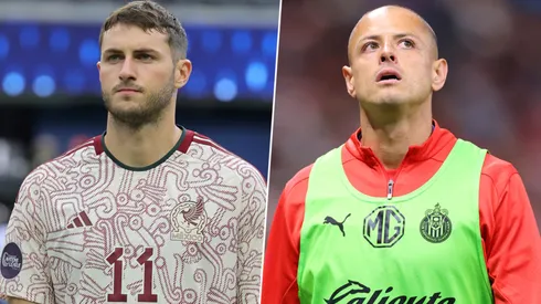 Santiago Jiménez y Javier Hernández comparten el hecho de haberse destacado en Europa.