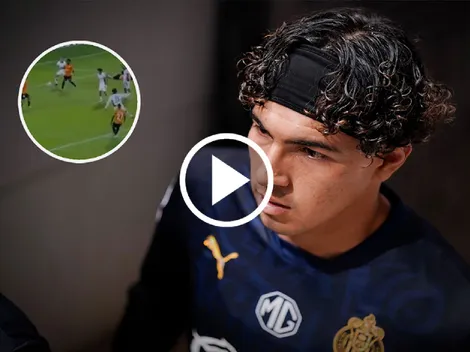 El imperdonable error que cometió Erick Gutiérrez en el Chivas vs. Cibao