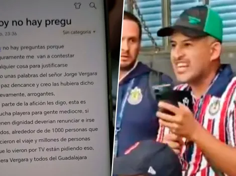 Filtran qué decía el mensaje completo del aficionado de Chivas
