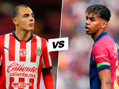 Chivas vs. Barcelona: Así fue el duelo entre Hugo Camberos y Lamine Yamal