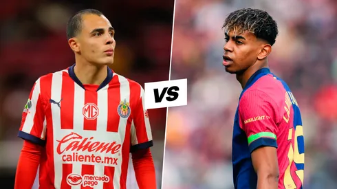 Hugo Camberos se enfrentó a Lamine Yamal en 2019.