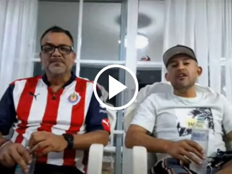 Carlos Luna habló luego de interrumpir la conferencia de Óscar García