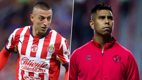 Roberto Alvarado y Efraín Álvarez son 2 de los jugadores más importantes de Chivas y Tijuana, respectivamente.