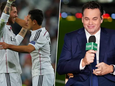 La apuesta de David Faitelson en contra de Chicharito utilizando a Sergio Ramos