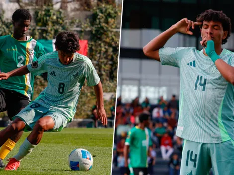 Las joyas de Chivas se lucieron en la goleada del Tri Sub-17