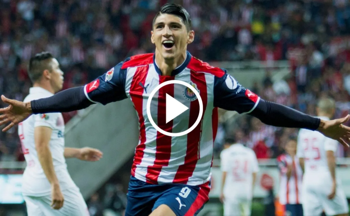 Video: Los seis goles de Alan Pulido al Toluca con la playera de Chivas