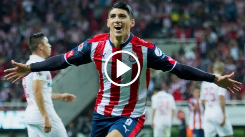 Los seis goles de Alan Pulido al Toluca.