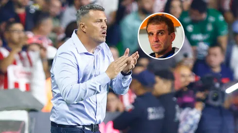 Óscar García Junyent es el entrenador de Chivas e Iván Alonso es el director deportivo de Cruz Azul.