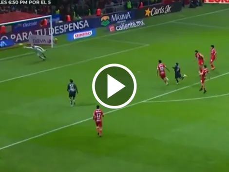 Hugo Camberos se estrenó como goleador con Chivas vs. Toluca