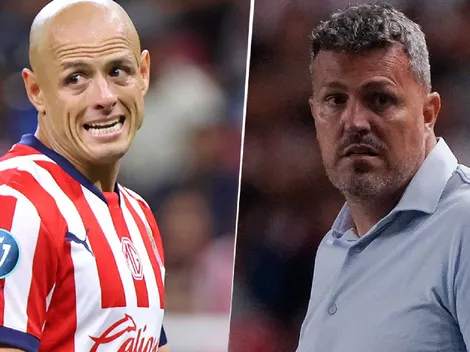 El nuevo gesto de Óscar García con Chicharito Hernández