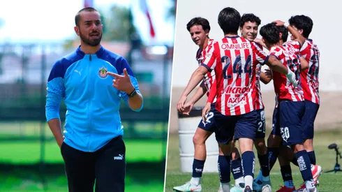 El gran momento de Chivas Sub-19 con Sergio Pinto.