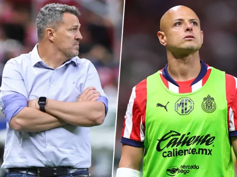 Óscar García reveló la actitud de Chicharito Hernández al ser suplente ante Pachuca