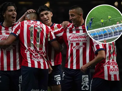 así sufrió y festejó Óscar García y el banco de suplente de Chivas la victoria a Pachuca