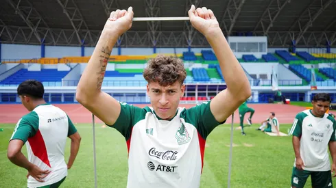 Fidel Barajas sueña con el Mundial Sub-20.