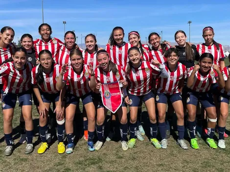 Chivas Femenil Sub 17 consiguió un título internacional en Las Vegas