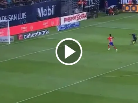 Chicharito y su gol en un madruguete de Chivas contra San Luis