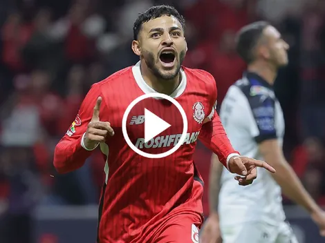 Alexis Vega anotó golazo para la victoria de Toluca ante Querétaro