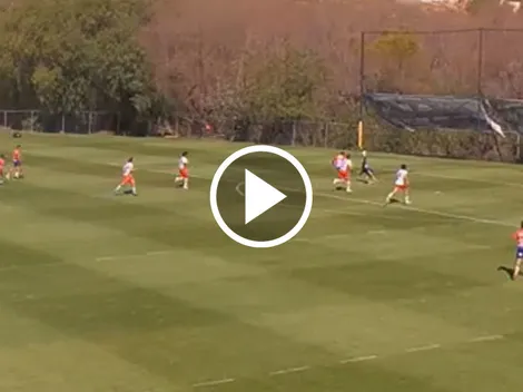 El golazo de Sebastián Pérez Bouquet para que San Luis goleara a Chivas Sub 23