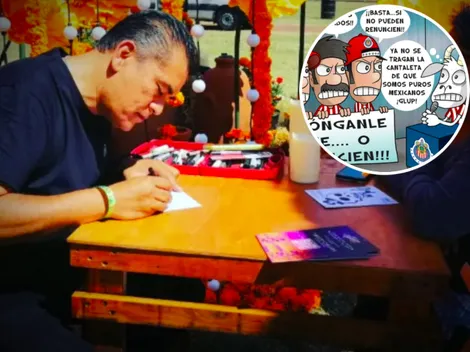 Caricaturista más famoso termina con el misterio: ¿Le va a Chivas o al América?